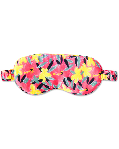 Kip & Co x Ken Done - Pinky Dreaming Silk Eye Mask