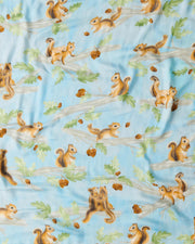 Kip & Co - Squirrel Scurry Bamboo Swaddle