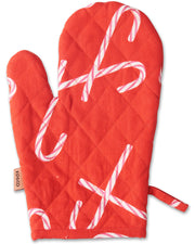 Kip & Co - Candy Cane Red Oven Mitt