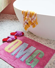 Kip & Co - OMG In Pink Bath Mat