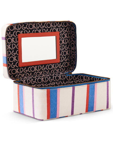 Kip & Co - Maldives Stripe Toiletry Case