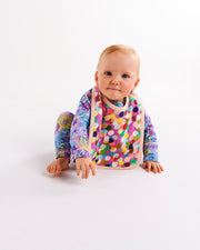 Kip & Co. - Confetti Pink Organic Cotton Bib