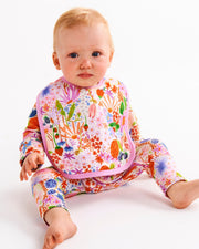 Kip & Co. - Meandering Meadow Organic Cotton Bib