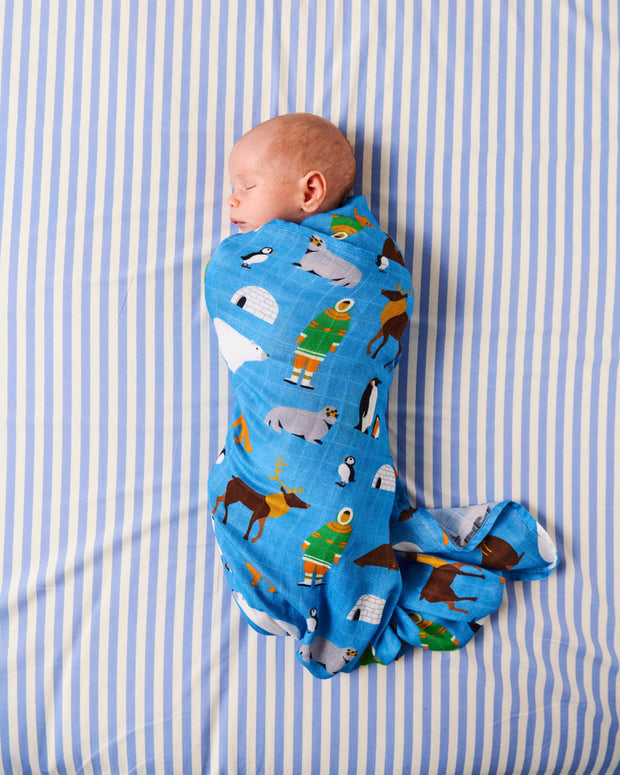 Kip & Co. - Arctic Circle Bamboo Swaddle