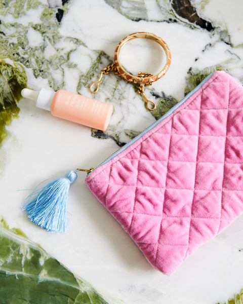 Kip & Co. - Candy Crush Velvet Cosmetics Purse