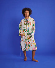 Kip & Co. - Bouquet Beauty Linen Robe L/XL