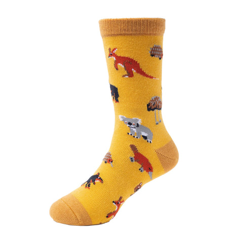 Spencer Flynn -Australian Animal Socks (Kids 4-6yrs)