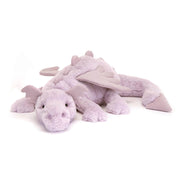 Jellycat - Lavender Dragon Huge Lilac