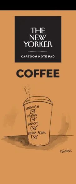 The New Yorker Cartoons Notepad - Coffee