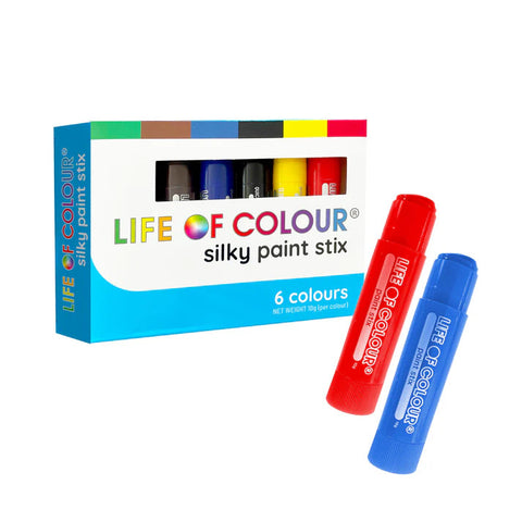 Life of Colour - Silky Paint Stix - Set of 6