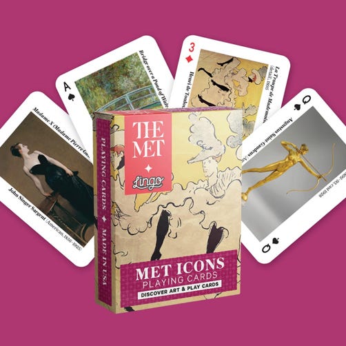 The Met - Met Icons Plaving Cards