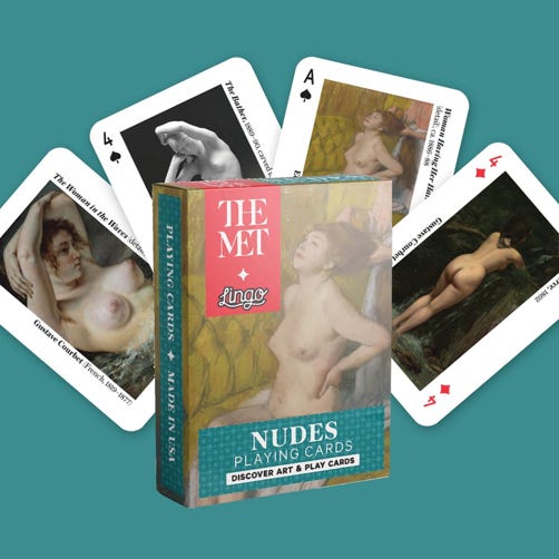 The Met - Nudes Playing Cards