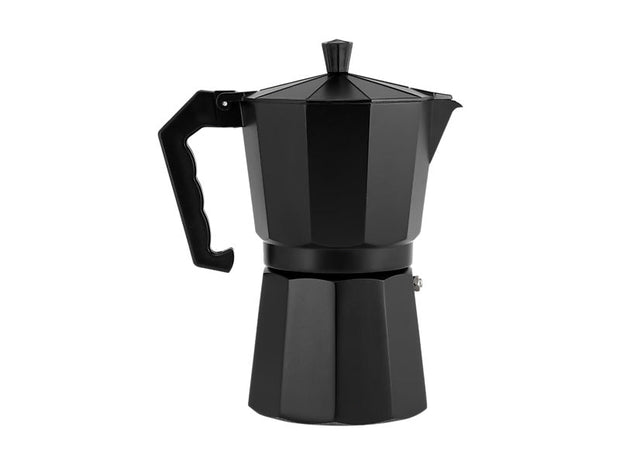 Maxwell & Williams - Blend - Traditional Stovetop Espresso Maker 6cup Gift Boxed (Black)