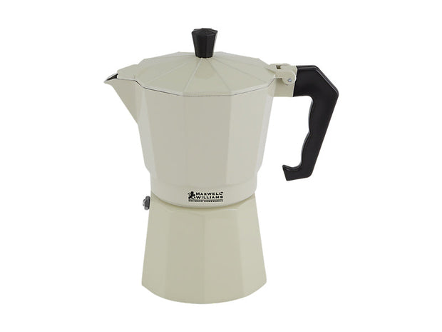 Maxwell & Williams - Blend - Traditional Stovetop Espresso Maker 6cup Gift Boxed (Sand)