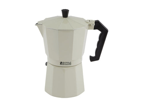 Maxwell & Williams - Blend - Traditional Stovetop Espresso Maker 9cup Gift Boxed (Sand)