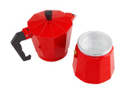 Maxwell & Williams - Blend - Traditional Stovetop Espresso Maker 6cup Gift Boxed (Red)