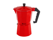 Maxwell & Williams - Blend - Traditional Stovetop Espresso Maker 9cup Gift Boxed (Red)