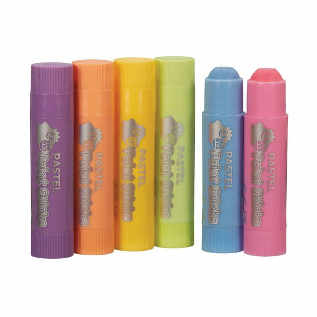 Little Brian - Pastel Paint Sticks (6 Pieces)