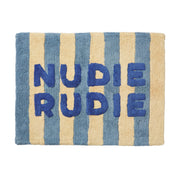 Sage x Clare - Ira Nudie Rudie Bath Mat - Blue Jean