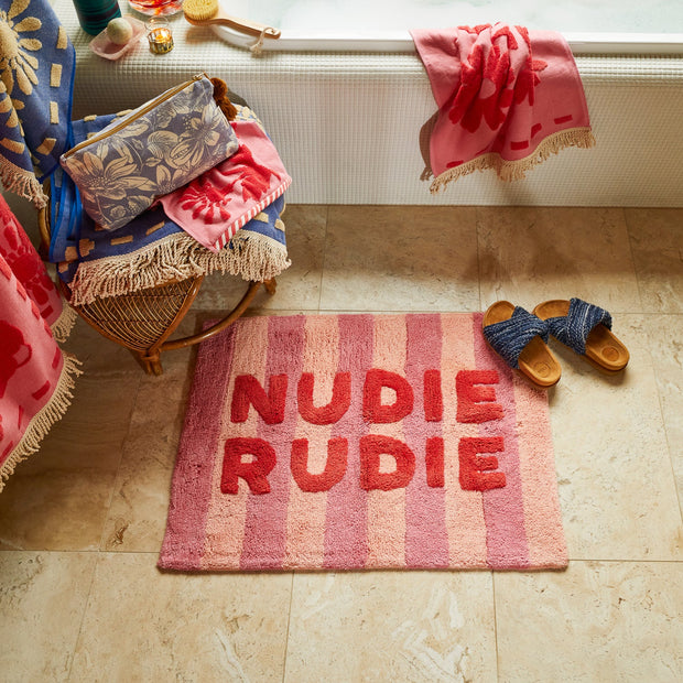 Sage x Clare -  Ira Nudie Rudie Bath Mat - Posy