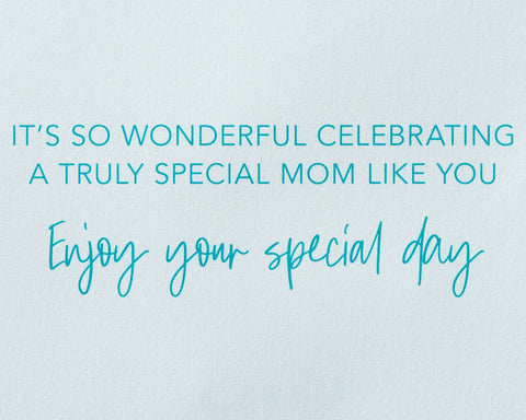 Mother's Day Greeting Card - A Truly Special Mum