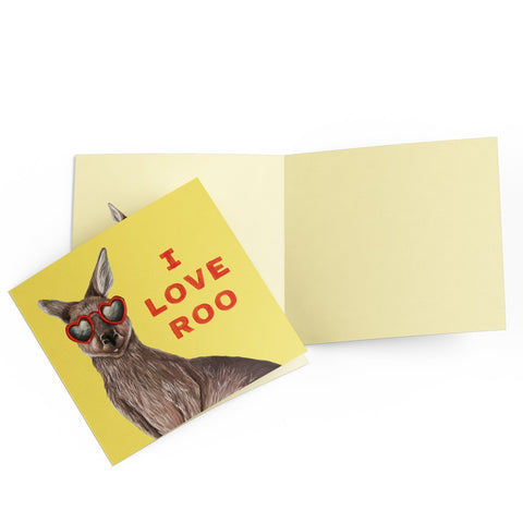 La La Land -  Greeting Card I Love Roo