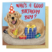 La La Land - Greeting Card Who's A Good Boy