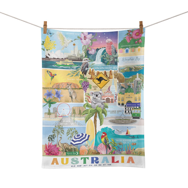 La La Land - Tea Towel Gday Australia