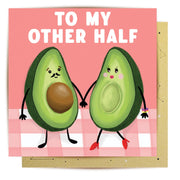 La La Land - Greeting Card Other Half Avocado