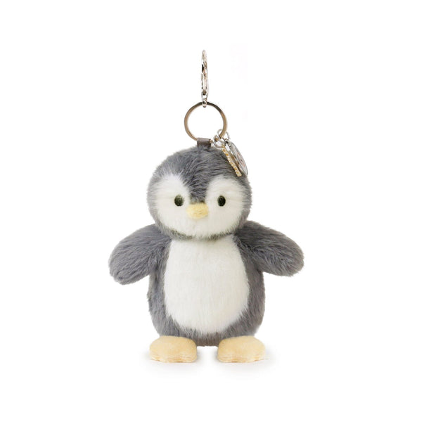 O.B Designs - Iggy Penguin Bag Charm (Vegan Angora) 7"/ 18 cm