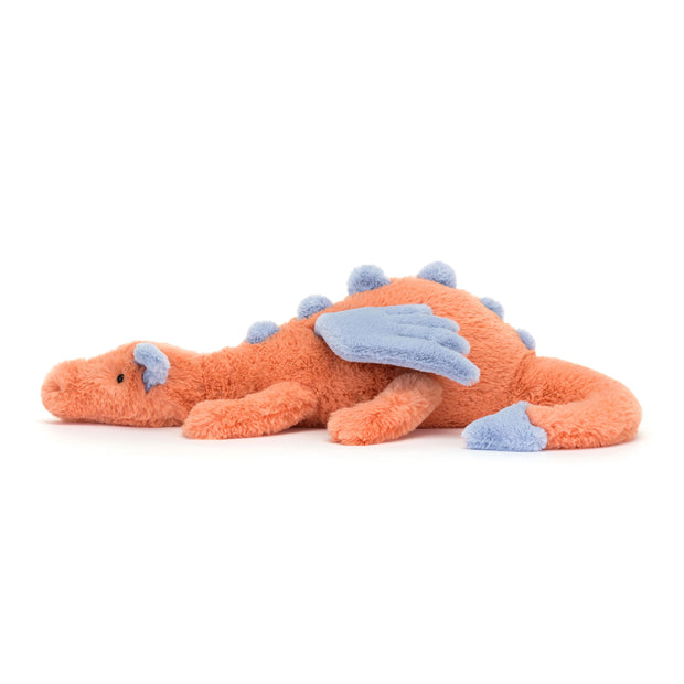 Jellycat - Persimmon Snow Dragon Large