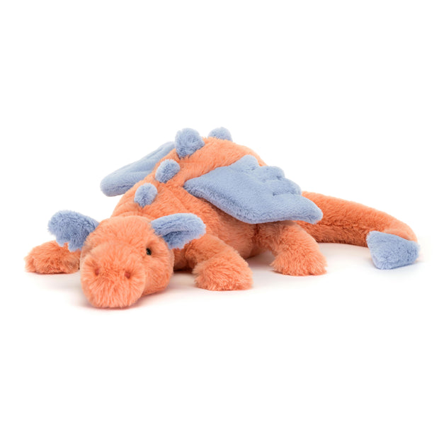 Jellycat - Persimmon Snow Dragon Large