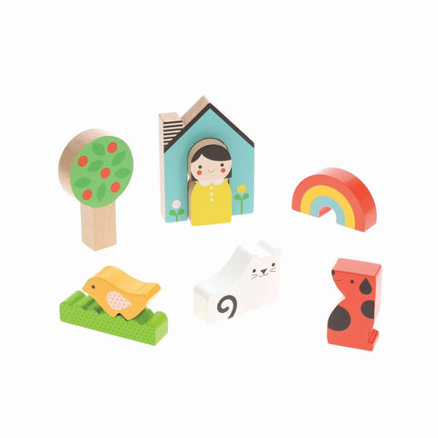 Petit College - Wooden Puzzle & Play At Home