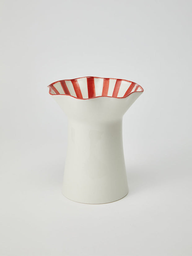 Jones & Co - Blossom Tall Red Vase