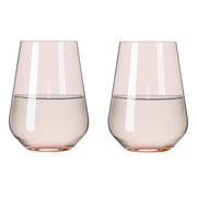 Ritzenhoff - Fjord Light Water Glass Set of 2 - Tinted