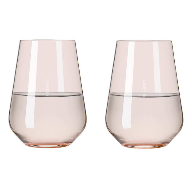 Ritzenhoff - Fjord Light Water Glass Set of 2 - Tinted