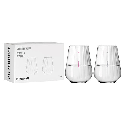 Ritzenhoff - Star Cut Water Glass Set