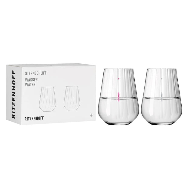 Ritzenhoff - Star Cut Water Glass Set