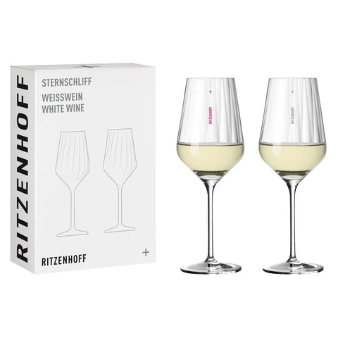 Ritzenhoff - Star Cut White Wine Glass Set