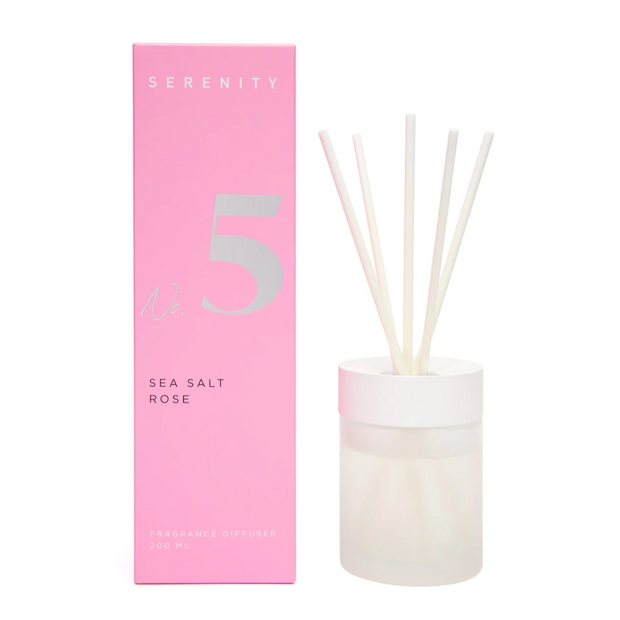Serenity - 200ml Aromatic Diffuser - No.5 Sea Salt Rose