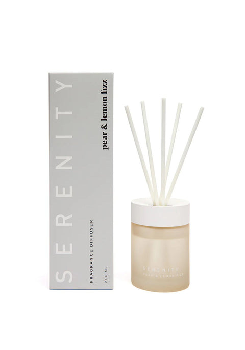 Serenity - 200ml Aromatic Diffuser - Pear & Lemon Fizz