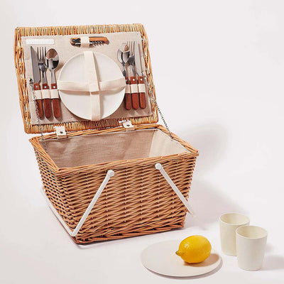 Sunnylife - Small Picnic Basket Natural