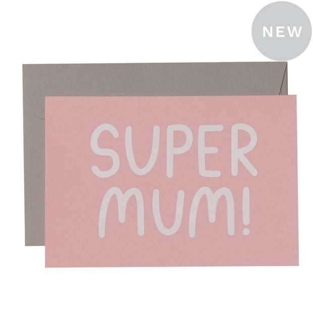 Me & Amber - Super Mum Greeting Card