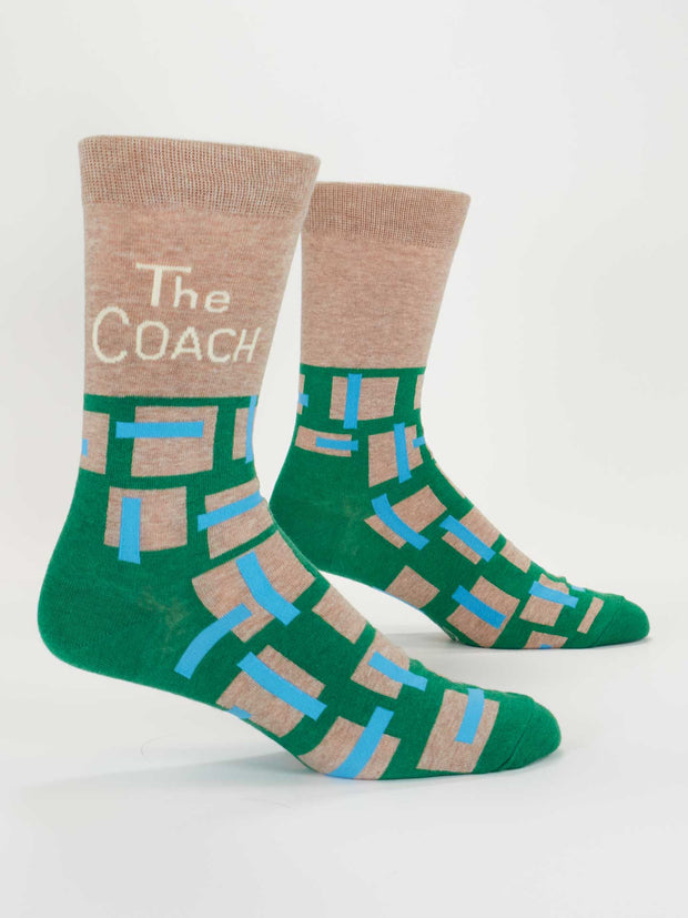Blue Q - The Coach - Men’s Crew Socks