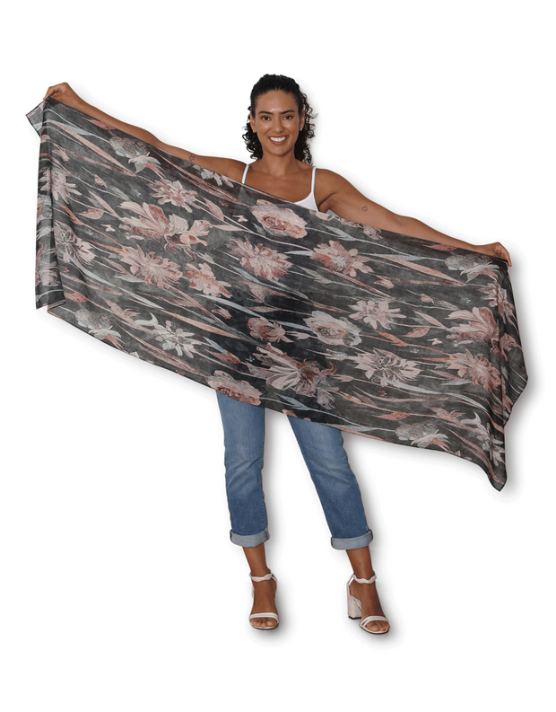The Artist Label - Puzzle Bloom Scarf