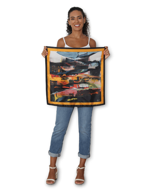 The Artist Label - House of Fun Square Scarf