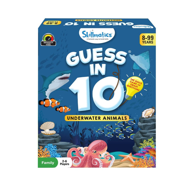 Skillmatics - Guess in 10: Underwater Animals