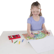 Melissa & Doug - Animals Jumbo Colouring Pad