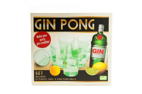 Gin Pong Drinking Game