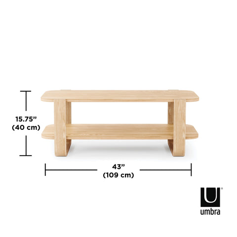Umbra Bellwood Coffee Table - Natural